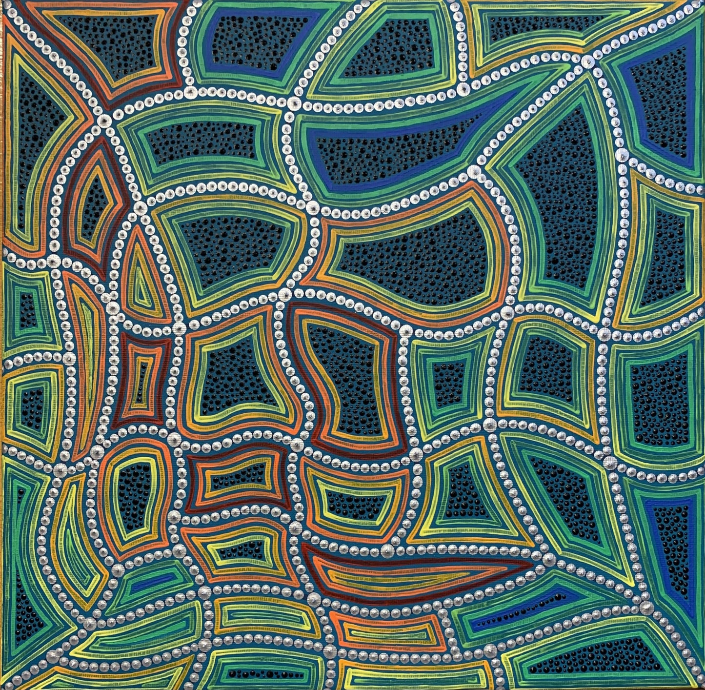 "Cartographie sensible" artwork by Caroline Pons