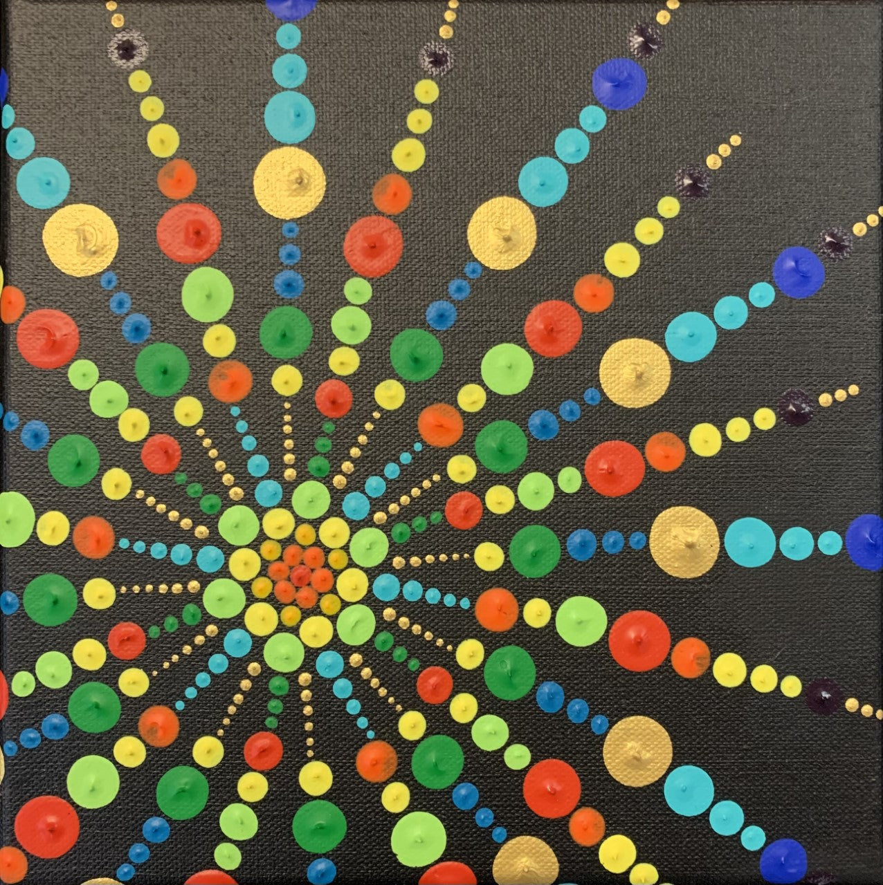 "Rayonnement" artwork by Caroline Pons