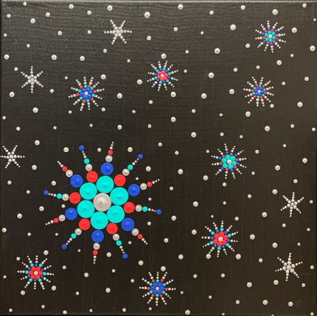 "Symphonie stellaire" artwork by Caroline Pons