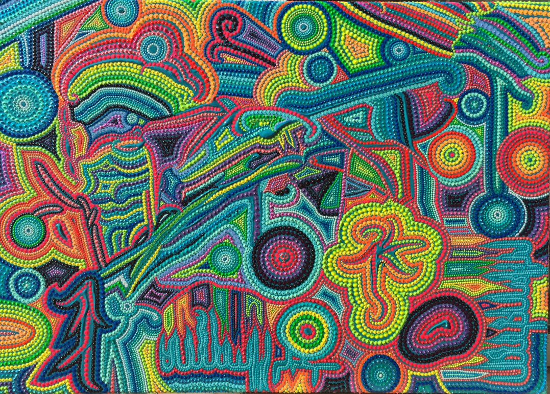 "Après le cyclone" artwork by Caroline Pons