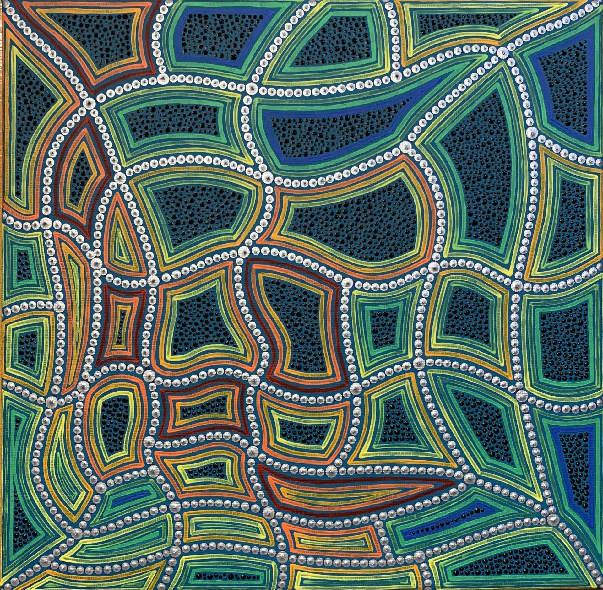 "Cartographie sensible" artwork by Caroline Pons