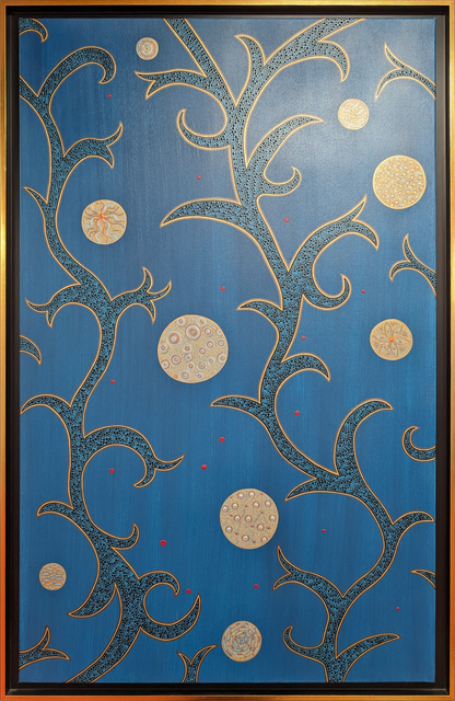 "Cosmos Végétal" artwork by Caroline Pons