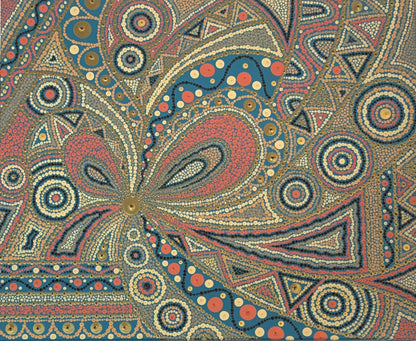 Dentelle d'or et de corail